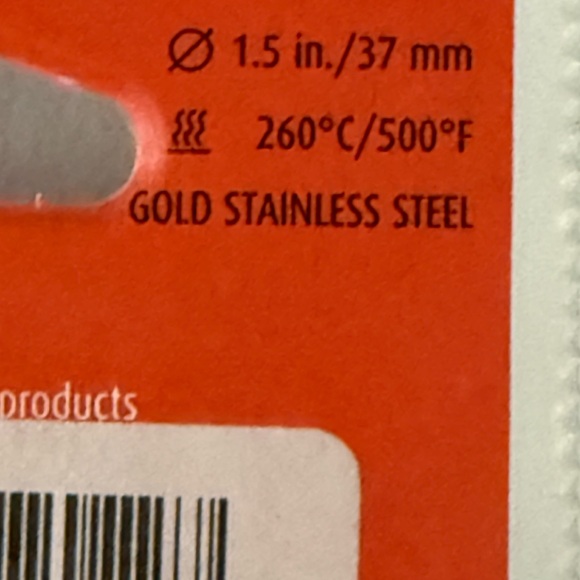 Le Creuset Signature Gold Knob small 1.5 inches/37mm - Picture 4 of 4